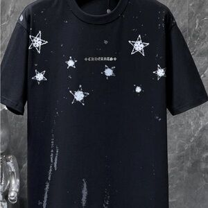 Chrome Hearts Medium Star Print Men's T-Shirt